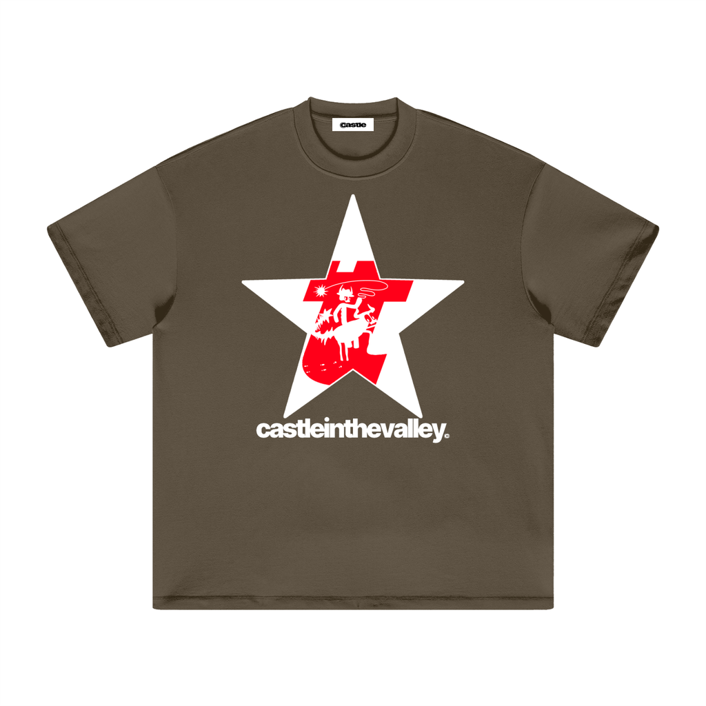 Rodeo Star Tee - Brown